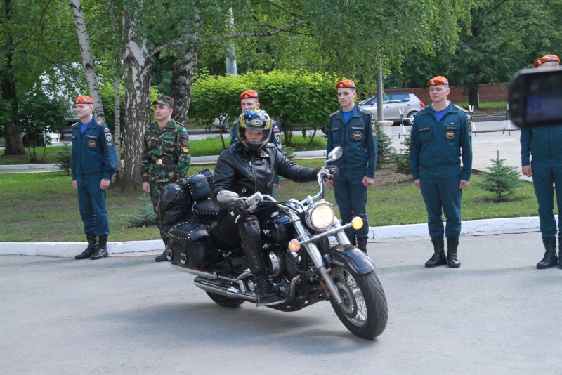 Пожарный мотоцикл БМВ 1200