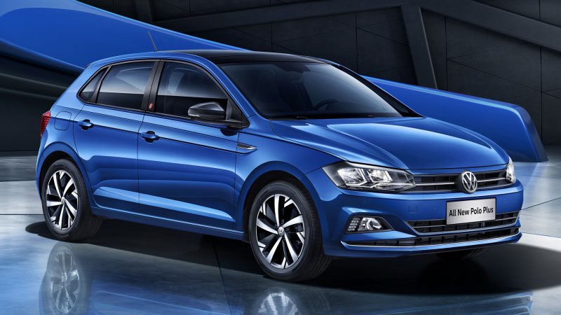 Volkswagen Polo 2019 желтый