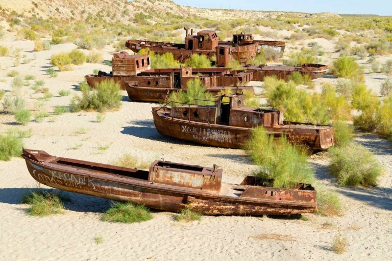 Аральское море кладбище кораблей