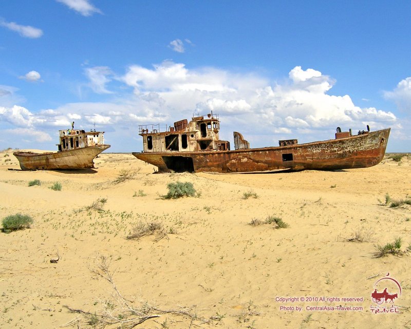 Аральское море корабли в пустыне