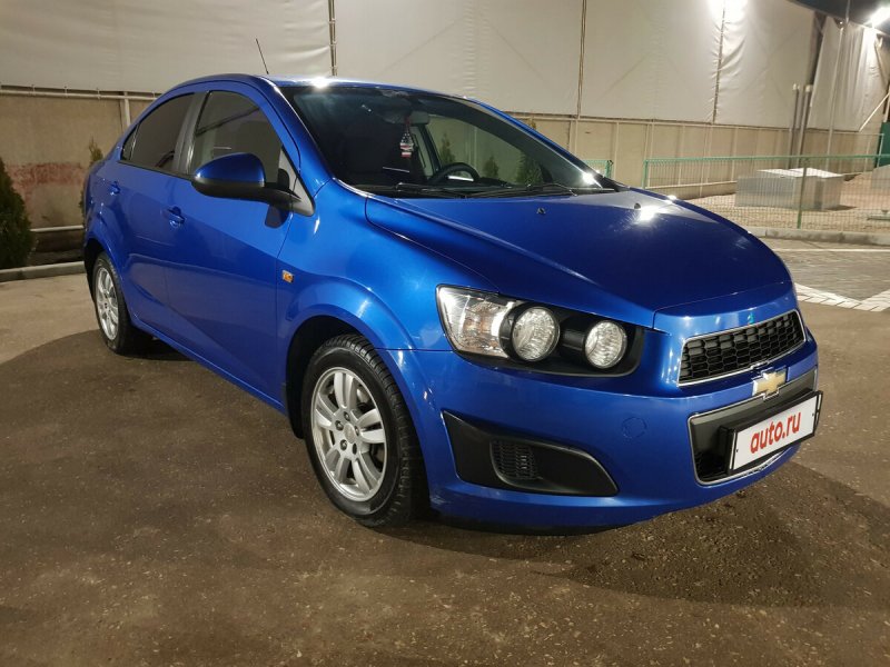 Шевроле Авео т300 синий