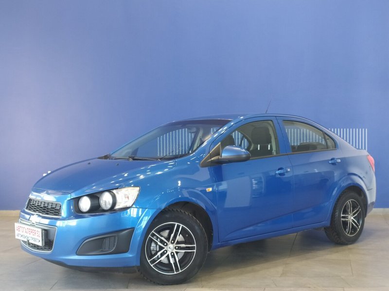 Chevrolet Aveo 2012 синий