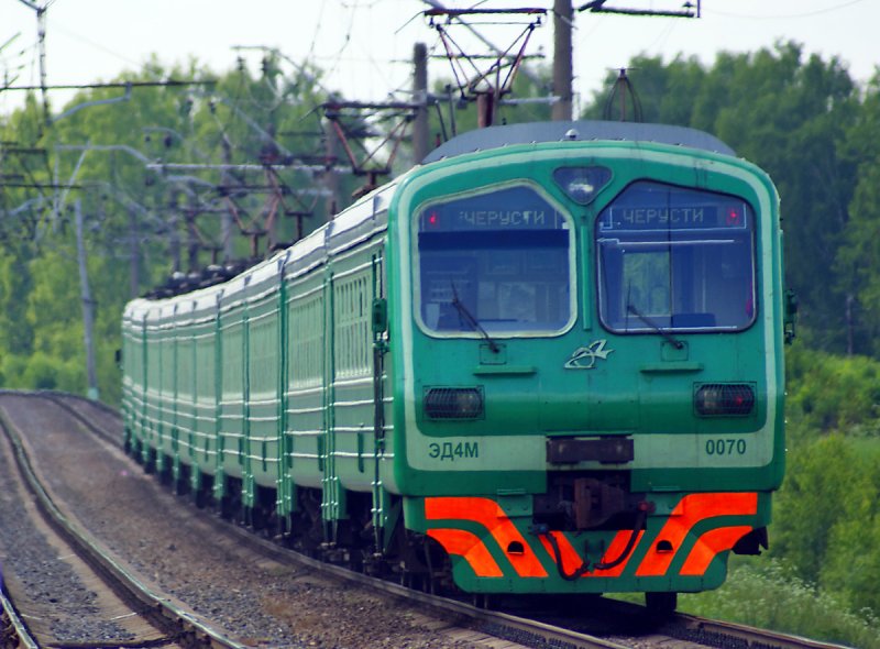 Тепловоз тэп70 0551