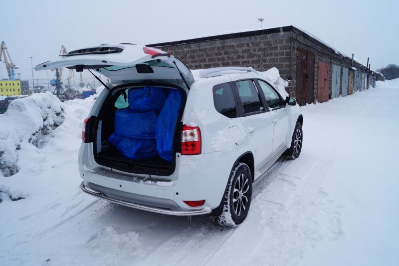 Nissan Terrano 2019 багажник