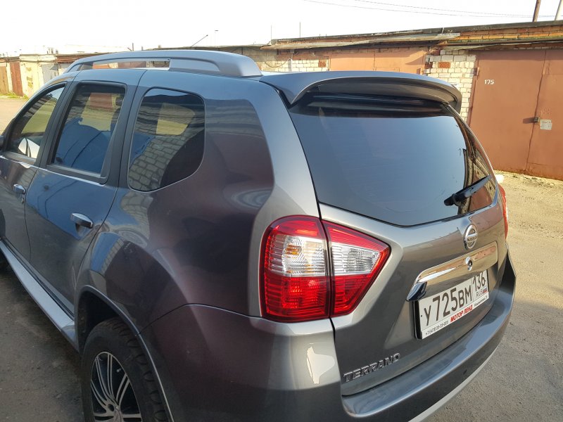 Спойлер на Nissan Terrano 2020