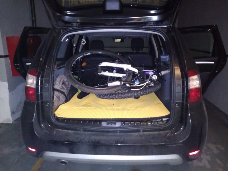 Nissan Terrano 2020 багажник