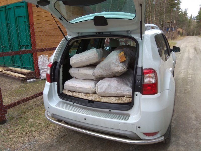 Nissan Terrano багажник