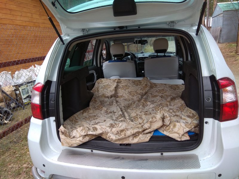 Nissan Terrano 2020 багажник