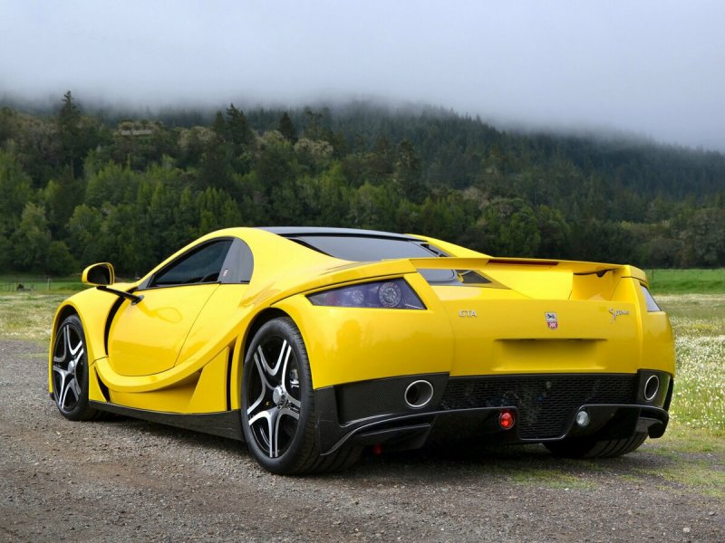 Машина GTA Spano 2014 желтый