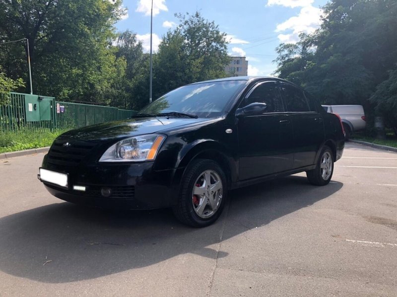Chery fora a21 2007 черная