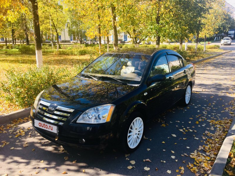 Chery fora (a21), 2006 черная
