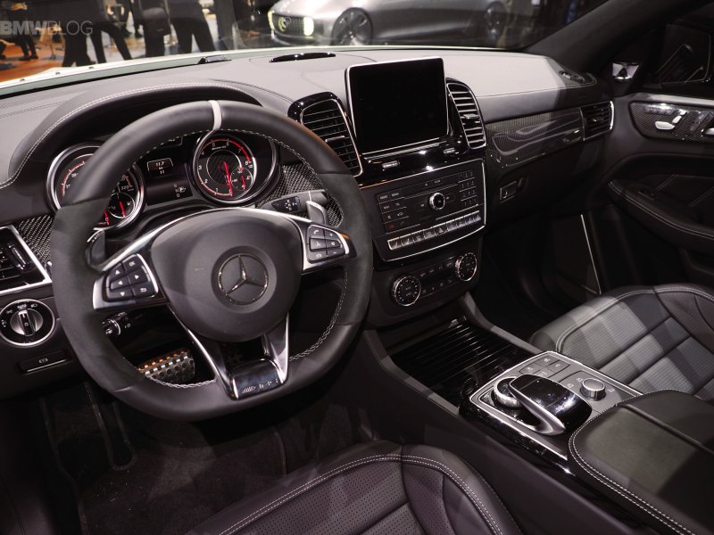 Mercedes AMG GLE 63 S Coupe салон