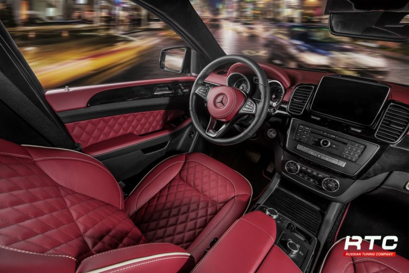 Mercedes GLE купе черный салон 2020