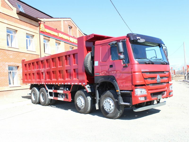 Howo8×4 самосвал zz3407s3867e