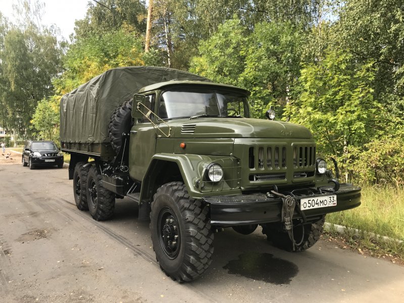 ЗИЛ 131 седельный тягач