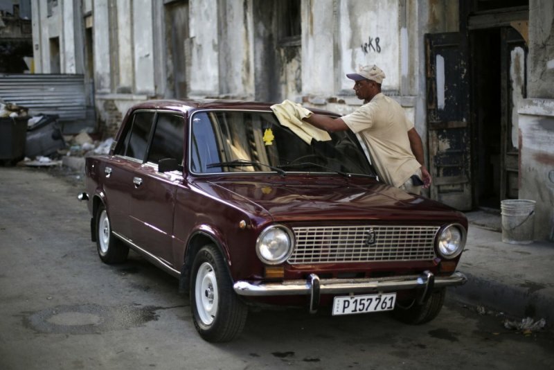 Российские автомобили на Кубе