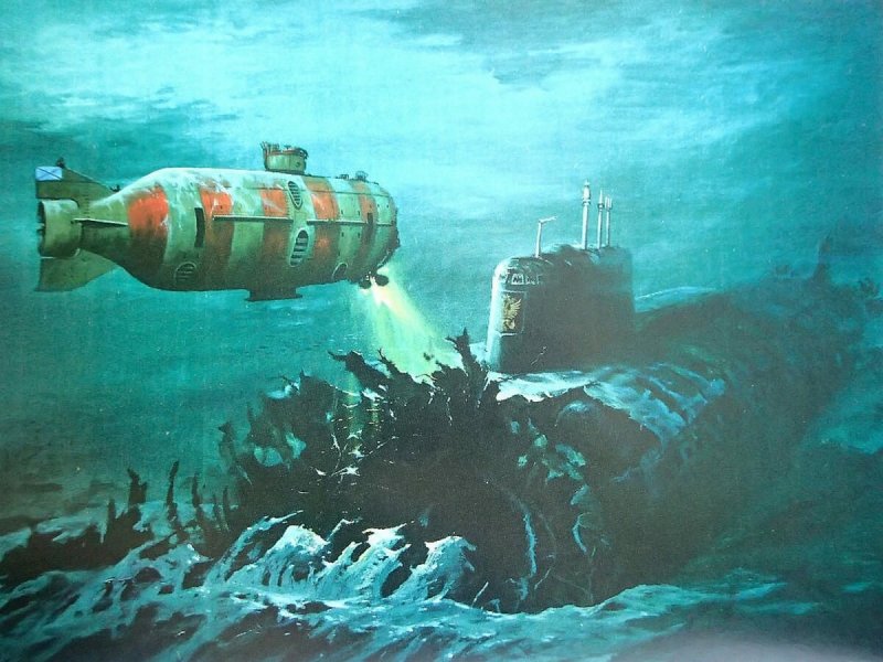 К-219 атомная подводная лодка на дне