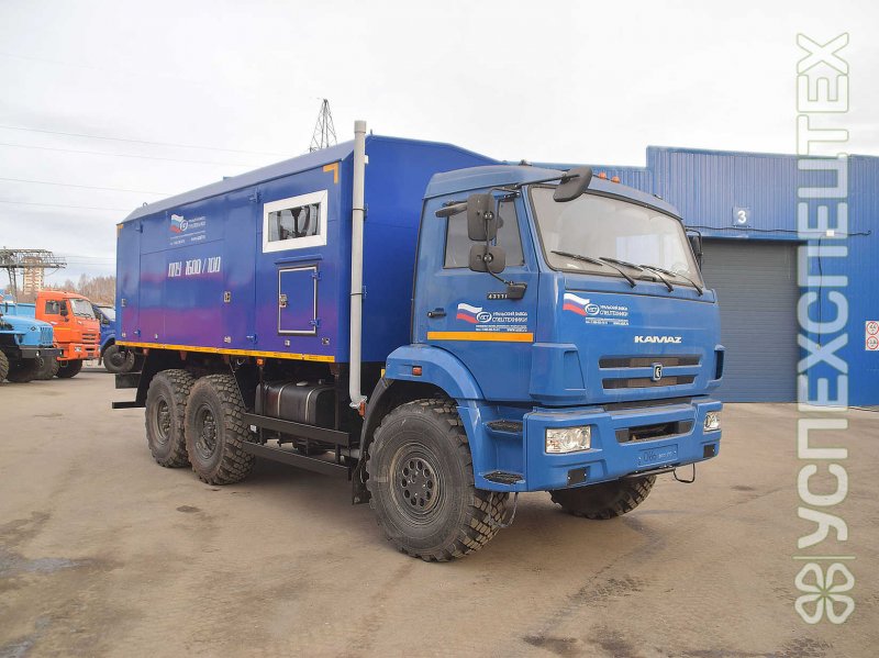 КАМАЗ 43118 ППУА 1600/100