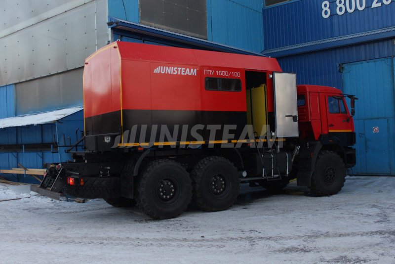 ППУ 1600/100 на шасси КАМАЗ 43118 датчик пламени