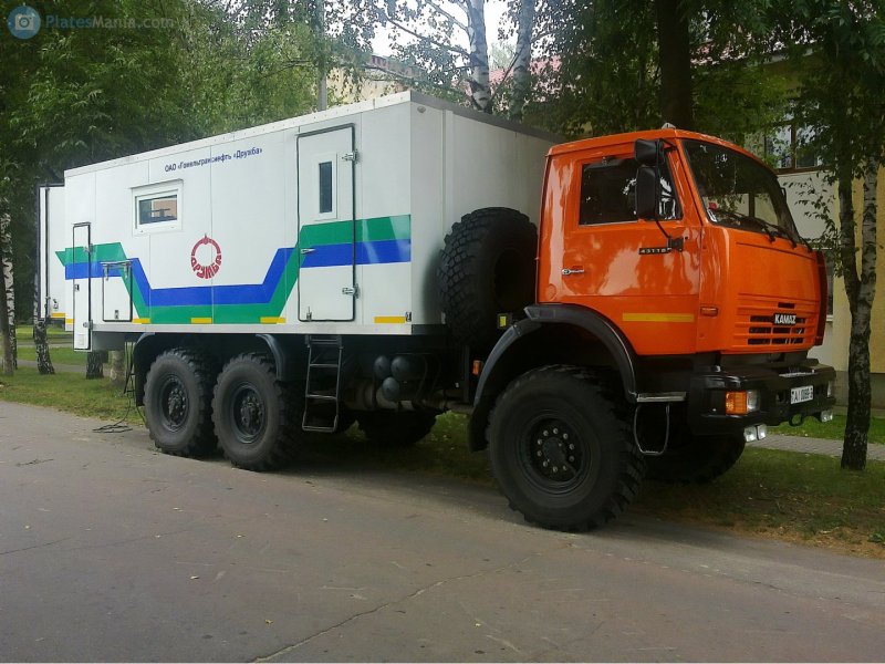 Белоруссия номер КАМАЗ 43118