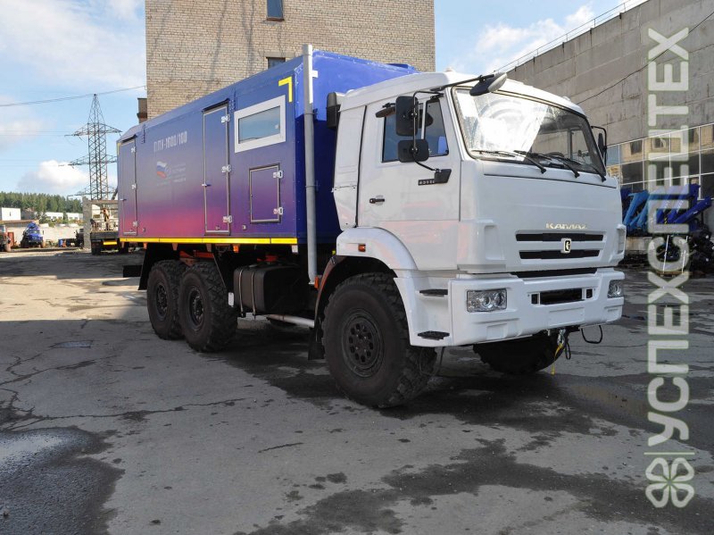 КАМАЗ 43118 ППУА 1600/100
