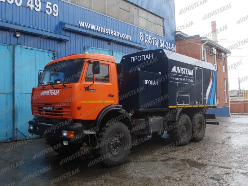 ТС r019uj на базе шасси КАМАЗ