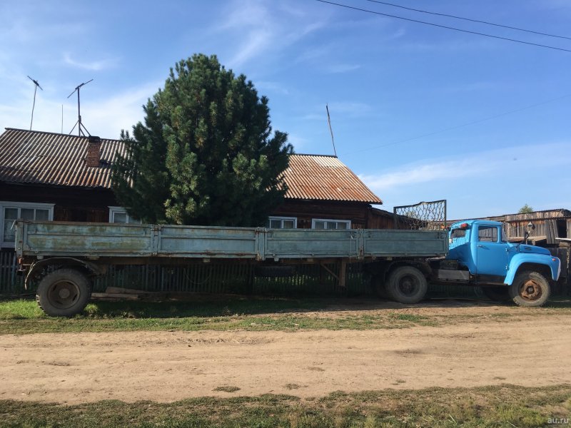 ЗИЛ 130 полуприцеп