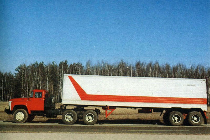 ЗИЛ 133 седельный тягач