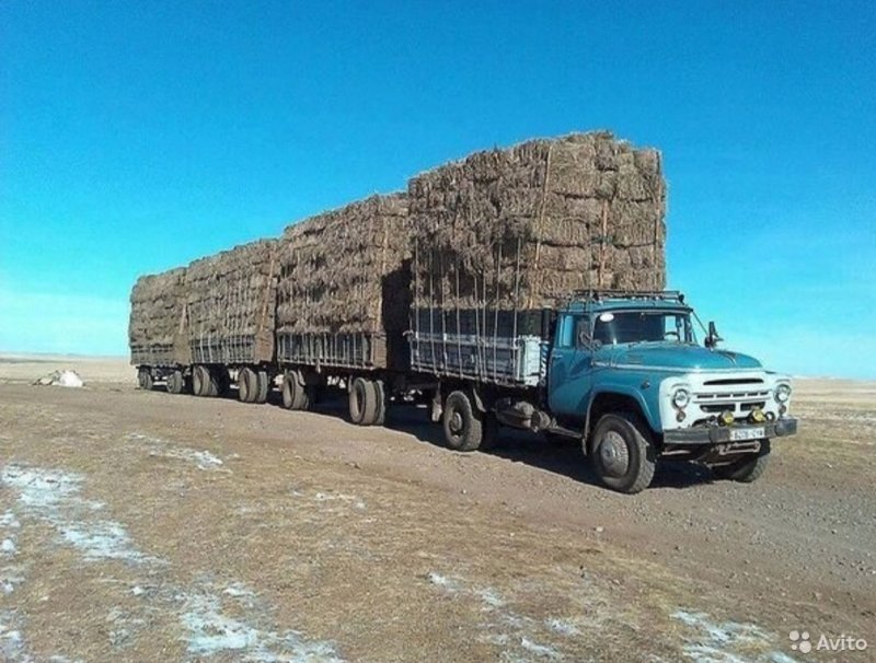 ЗИЛ 130 С прицепом