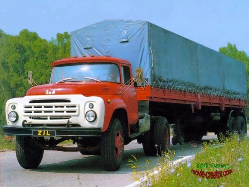 ЗИЛ 130 седельный тягач