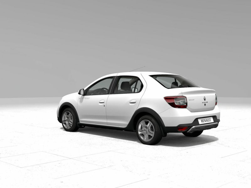 Renault Logan Stepway белый