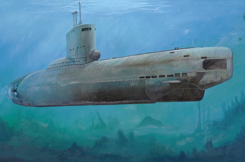 Немецкая подводная лодка второй мировой войны