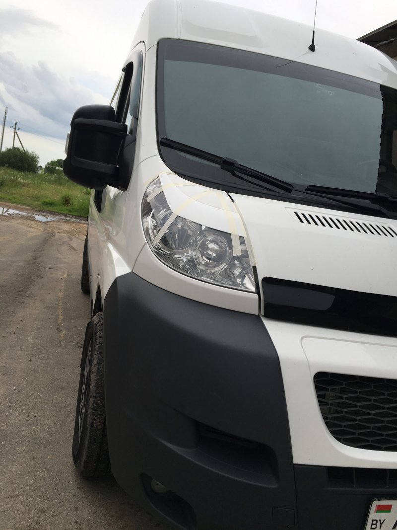 Реснички на Peugeot Boxer 3