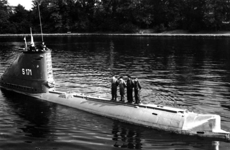 Камуфляж немецких подводных лодок второй мировой войны