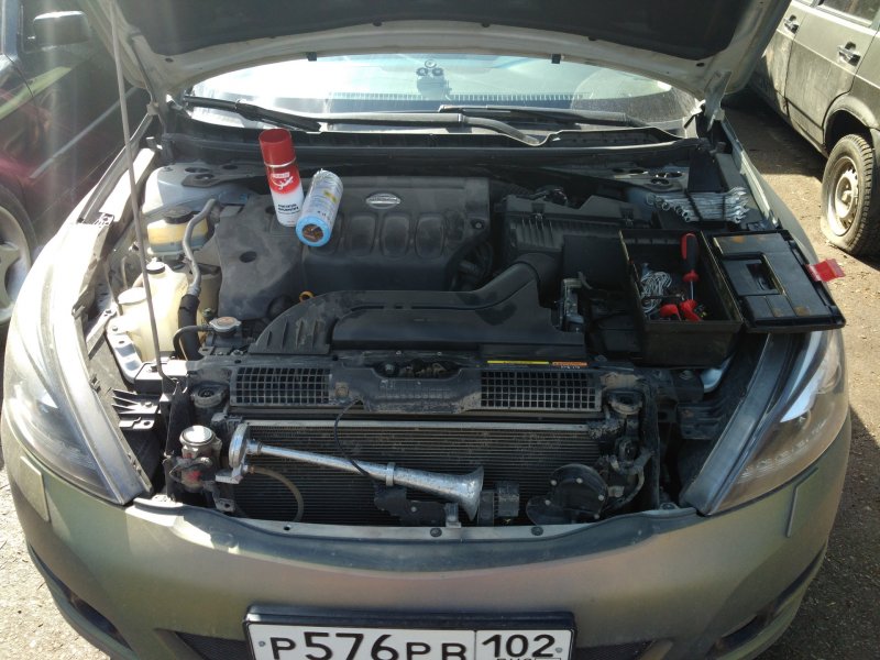 Nissan Teana j32 под капотом