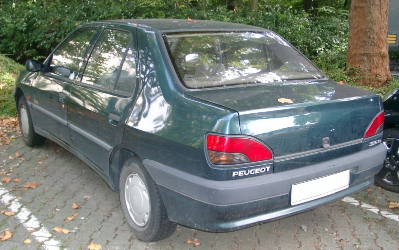 Peugeot 306 Rear