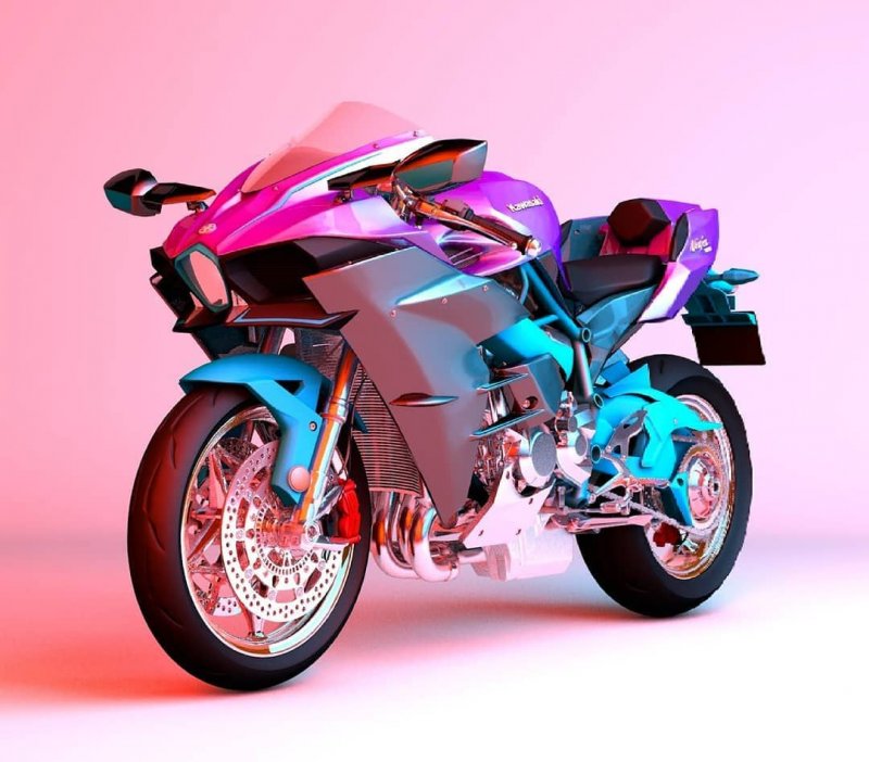 Kawasaki h2 Street Fighter