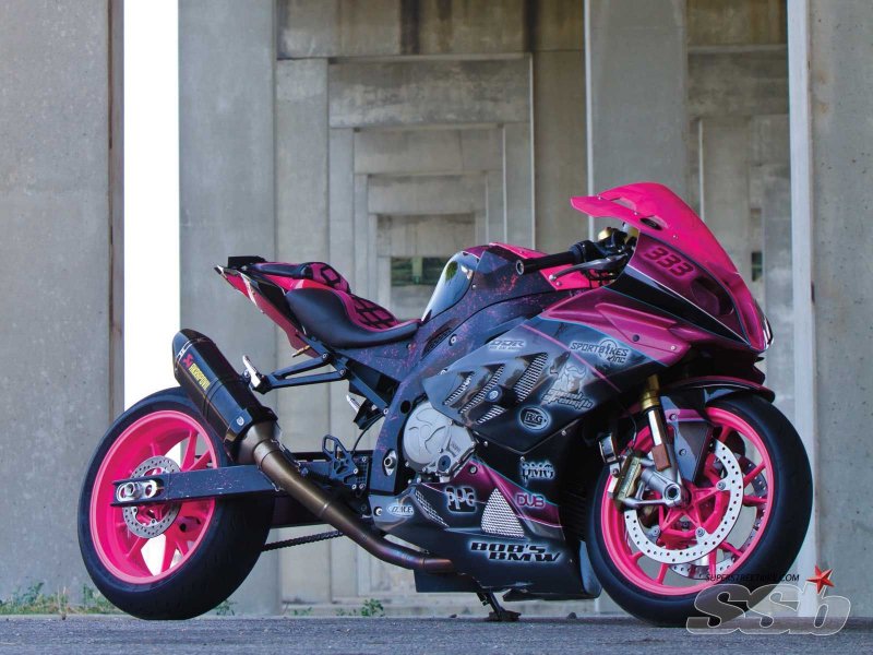 S1000rr розовый