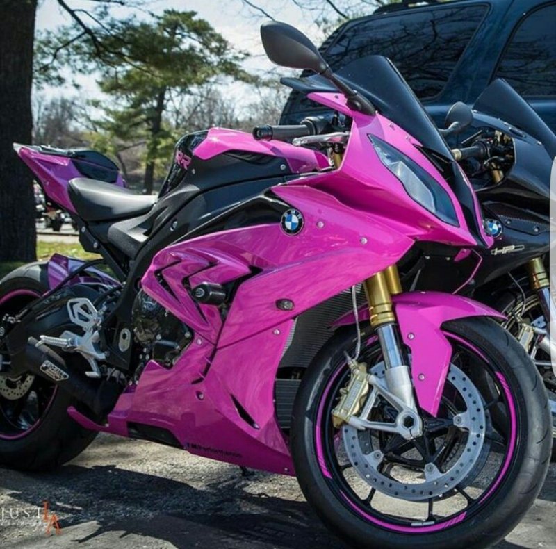 BMW s1000rr фиолетовый
