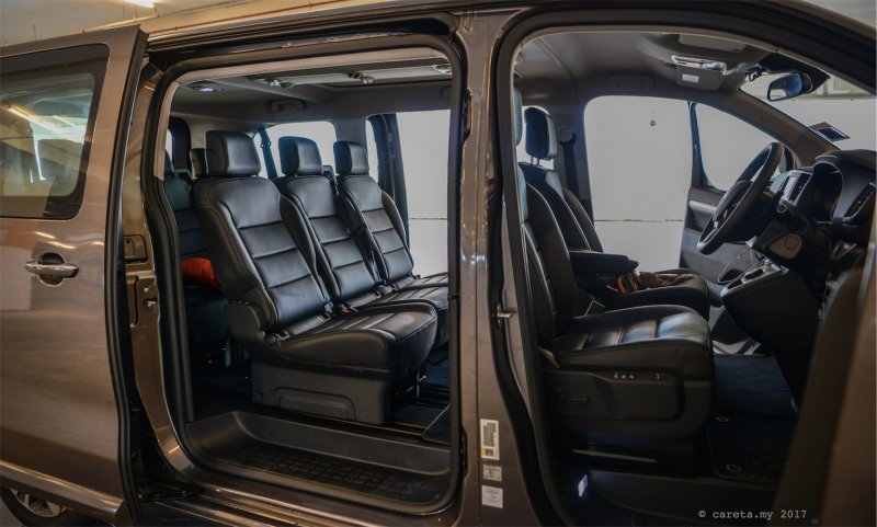 Peugeot traveller телевизор в салон