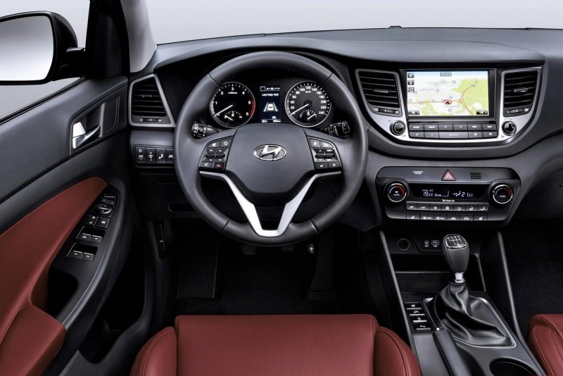 Hyundai Tucson 2017 белый