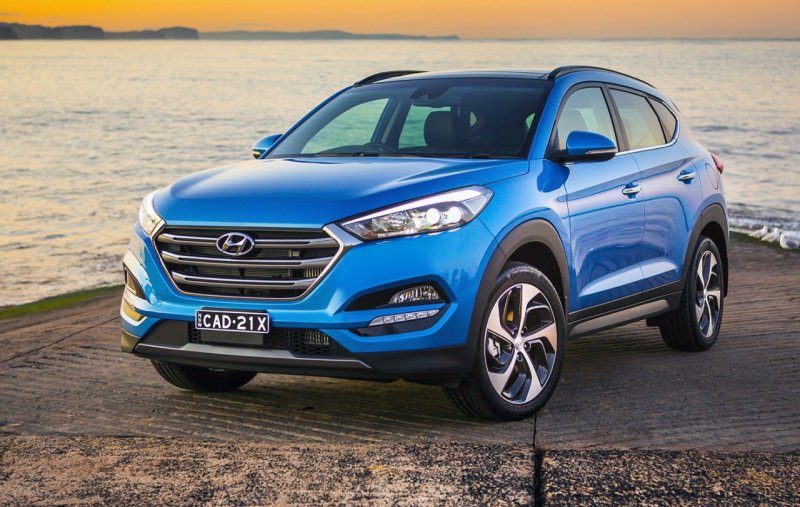 Hyundai Tucson 2017 черный