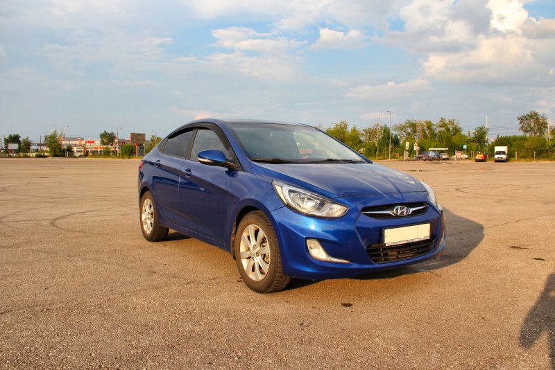 Hyundai Solaris 2015 White