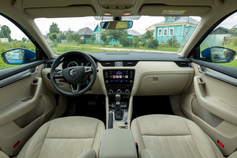 Skoda Octavia a7 салон