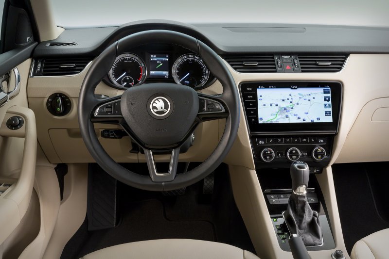 Škoda Octavia 2017 салон