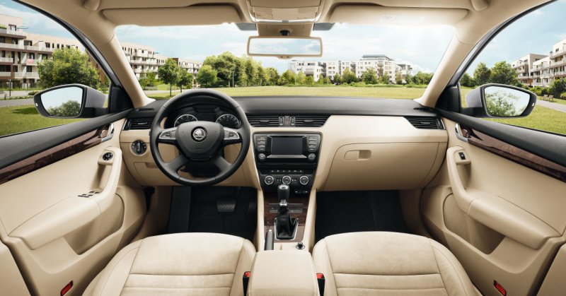 Octavia a7 Elegance салон
