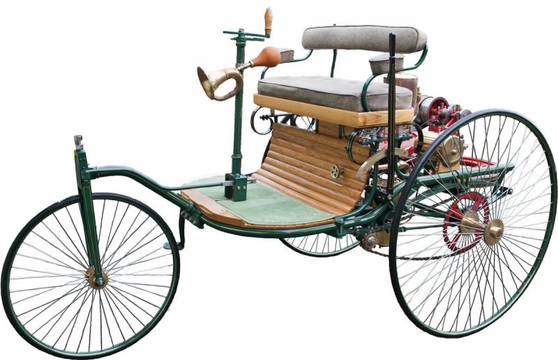Первый автомобиль 1885 Карл Бенц