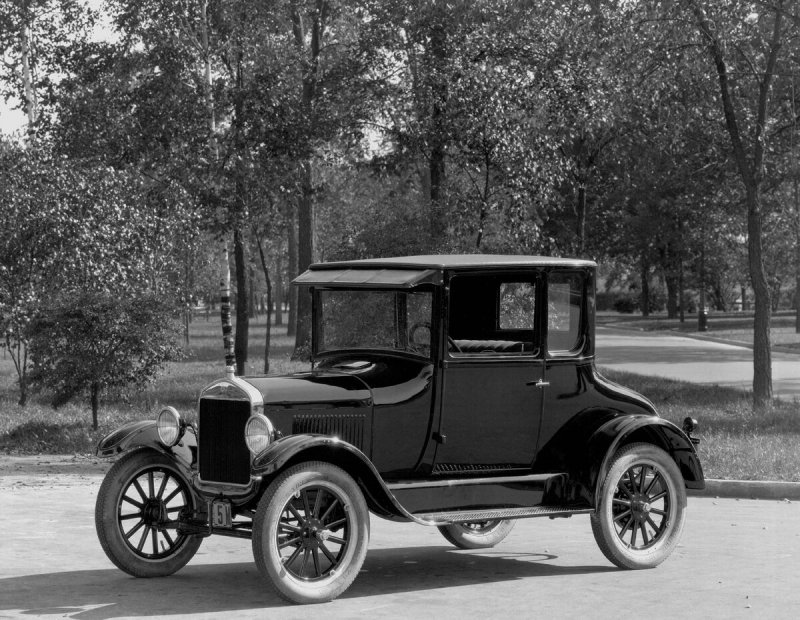 «Ford model т» в 1908 г