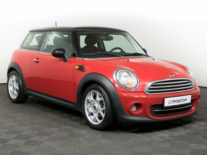 Mini Cooper r56 s красный
