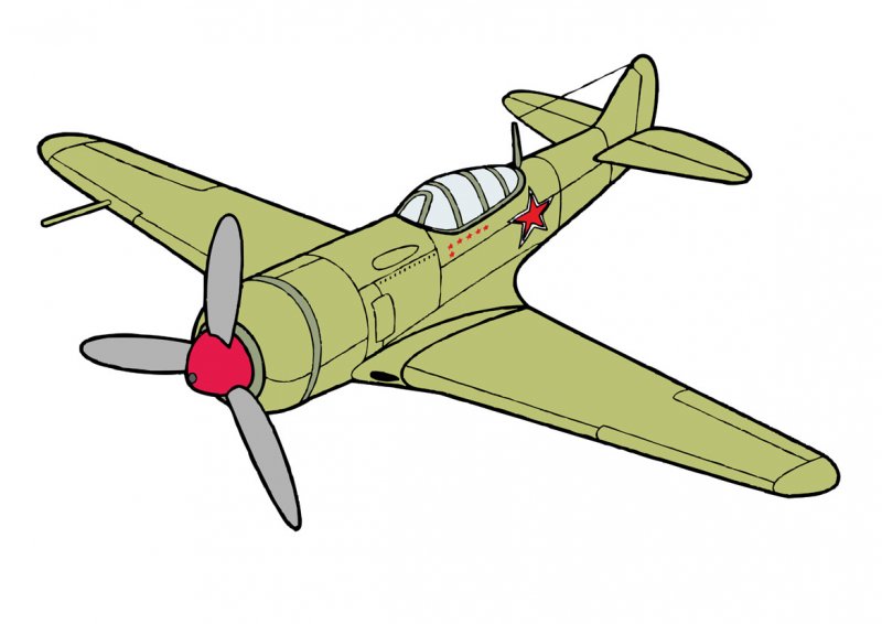 Самолет для дошкольников
